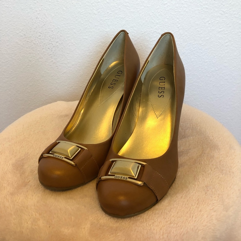 Guess Buckle Wedges